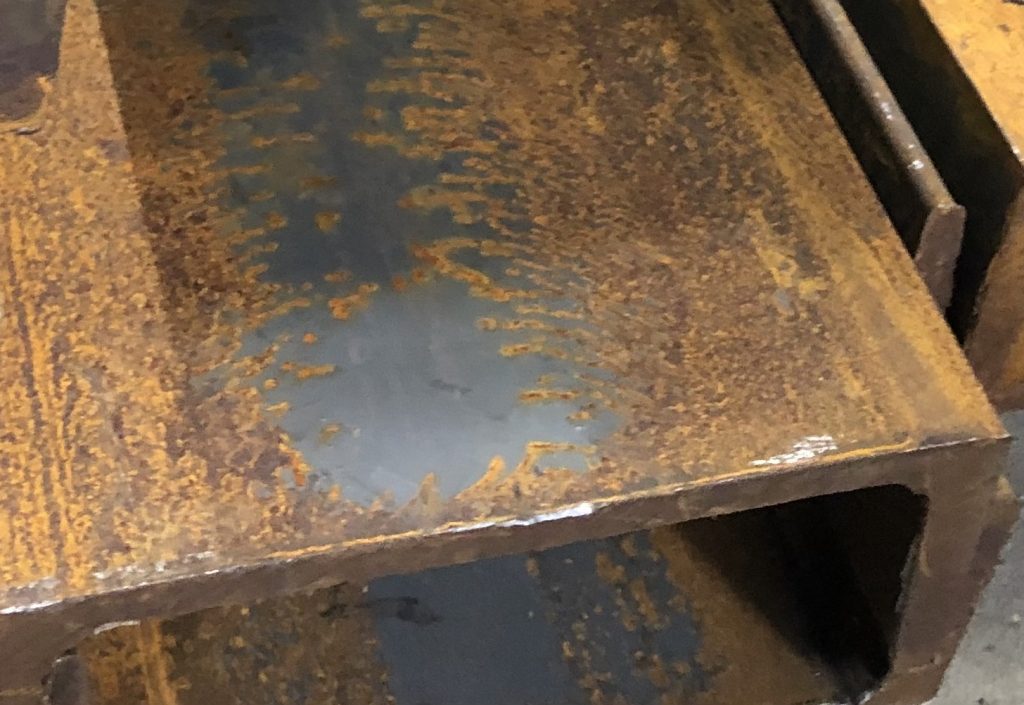 Steel and produce mill scale